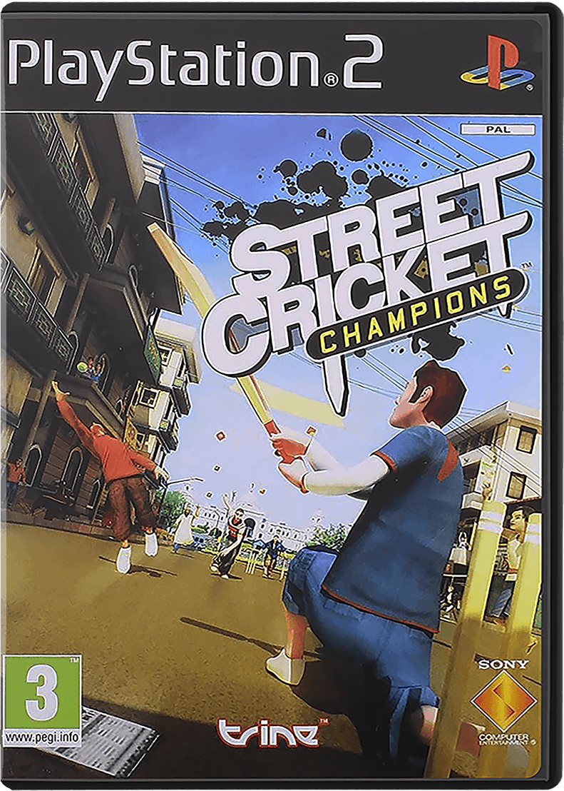 Street Cricket Champions box art for Playstation 2